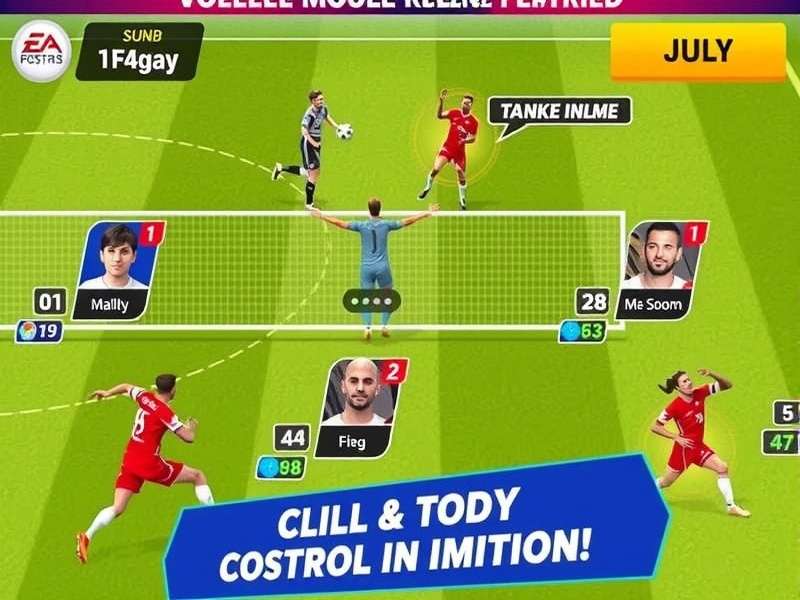 FIFA Mobile Volley Pro Controls Demonstration